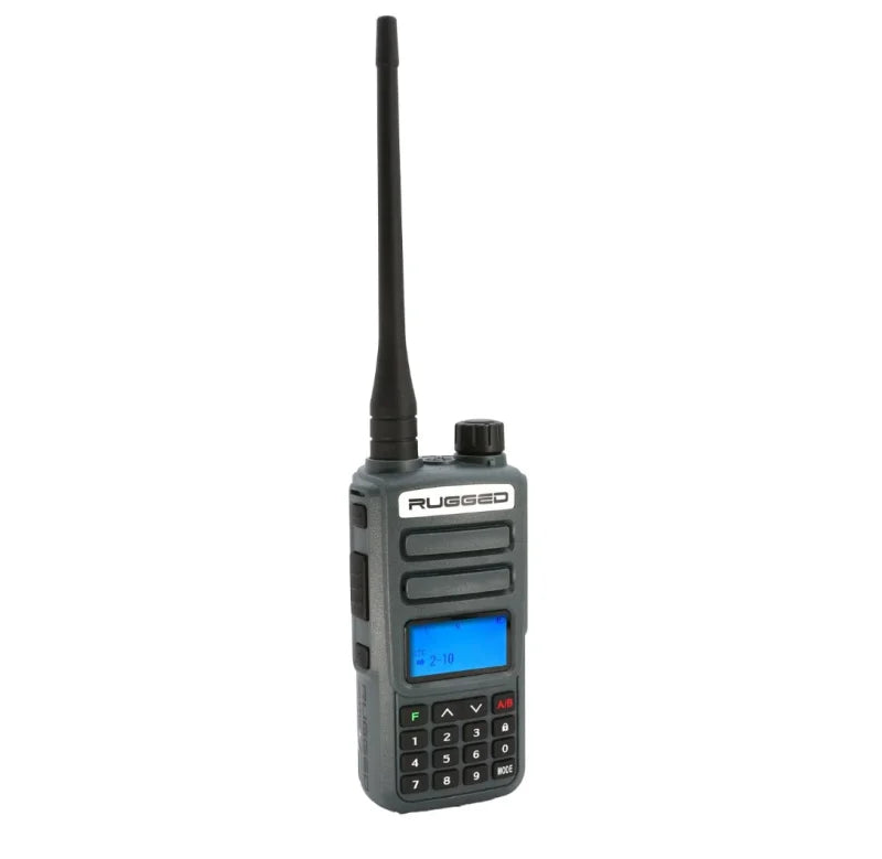 Rugged Radios Rugged GMR2 PLUS - GMRS / FRS Two Way Handheld Radio Grey - Main Product View