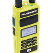 Load image into Gallery viewer, Rugged Radios Rugged R1 - Business Band Two Way Handheld Radio - Digital and Analog Safety Yellow - Side View