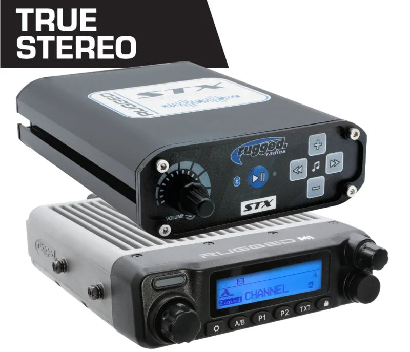 Rugged Radios STX STEREO Complete Master Comm Kit w/ Intercom - 2-Way Radio M1 VHF Business Band - Main Product View