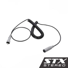 Load image into Gallery viewer, Rugged Radios STX STEREO Headset or Helmet Extension Coil Cable - Side View
