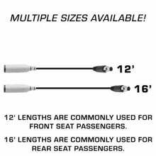 Load image into Gallery viewer, Rugged Radios STX STEREO Straight Cable to Intercom (Select Length) 12 Feet - Side View