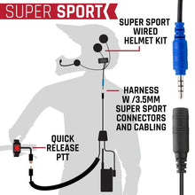 Load image into Gallery viewer, Rugged Radios SUPER SPORT Comm Kit w/ LW SPORT Cables With V3 - Business Band Radio