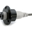 Load image into Gallery viewer, Rugged Radios Single Headset / Helmet Jack Flush Mount STX Stereo - Side View