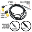 Load image into Gallery viewer, Rugged Radios Sportsman Foam Earbud Speakers - Mono and Stereo