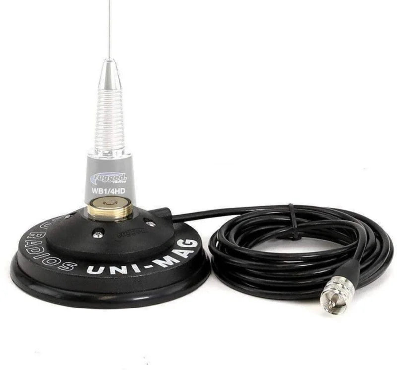 Rugged Radios UNI-MAG Universal NMO or Magnetic Antenna Mount - Main Product View