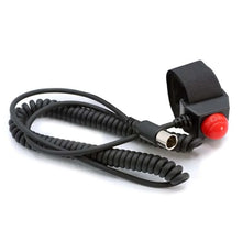 Load image into Gallery viewer, Rugged Radios Velcro Mount Steering Wheel Push to Talk (PTT) with Coil Cord for Car Harnesses