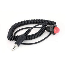 Load image into Gallery viewer, Rugged Radios Velcro Mount Steering Wheel Push to Talk (PTT) with Quick Disconnect for Intercoms