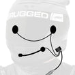 Load image into Gallery viewer, Rugged Radios Wired Offroad and STX Stereo - Helmet Kit w/Alpha Audio Speakers and Mic - Side View