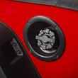 Load image into Gallery viewer, Rugged Ridge 01-19 Jeep Wrangler TJ/LJ/JK/JL Black Elite Aluminum Fuel Cap - Side View