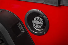 Load image into Gallery viewer, Rugged Ridge 01-19 Jeep Wrangler TJ/LJ/JK/JL Black Elite Aluminum Fuel Cap - Side View