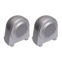 Load image into Gallery viewer, Rugged Ridge 07-10 Jeep Wrangler JK Silver Tweeter Speaker Enclosures - Main Product View