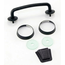 Load image into Gallery viewer, Rugged Ridge 07-12 Jeep Wrangler JK Textured Black Windshield Tie Down Kit