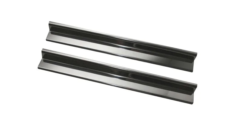Rugged Ridge 07-18 Jeep Wrangler 2 Door Stainless Steel Door Entry Guards - Main Product View
