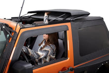 Load image into Gallery viewer, Rugged Ridge 07-18 Jeep Wrangler JK (2-Door) Voyager Frameless Soft Top - Side View