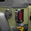 Load image into Gallery viewer, Rugged Ridge 07-18 Jeep Wrangler JK 2-Door and 4-Door Unlimited  Flush Mount Tail Light - Back View