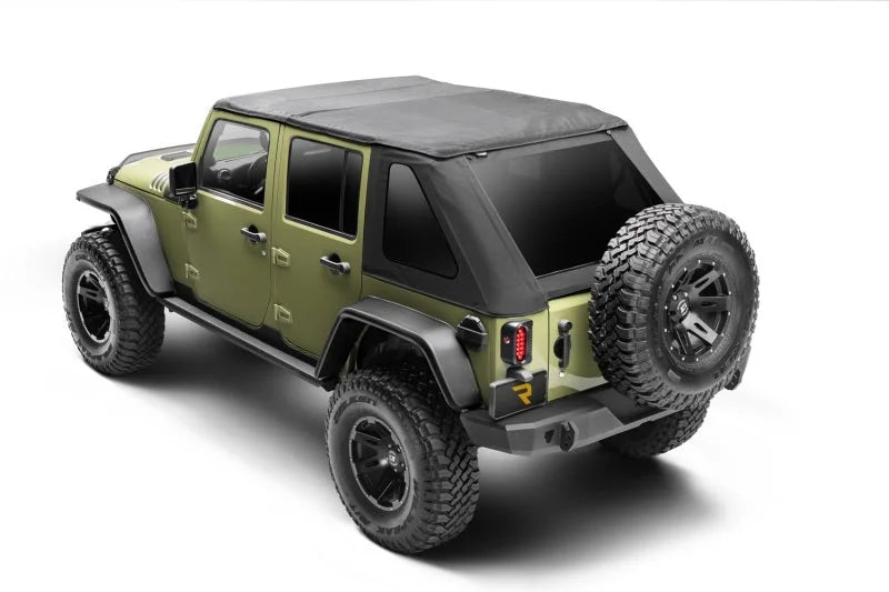 Rugged Ridge 07-18 Jeep Wrangler JK 2-Door and 4-Door Unlimited  Flush Mount Tail Light - Installation View