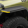 Load image into Gallery viewer, Rugged Ridge 07-18 Jeep Wrangler JK 2-Door+4-Door Unlimited Max Terrain Fender Flare Front+Rear Set - Side View