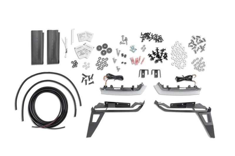Rugged Ridge 07-18 Jeep Wrangler JK 2-Door+4-Door Unlimited Max Terrain Fender Flare Front+Rear Set - Additional View 6