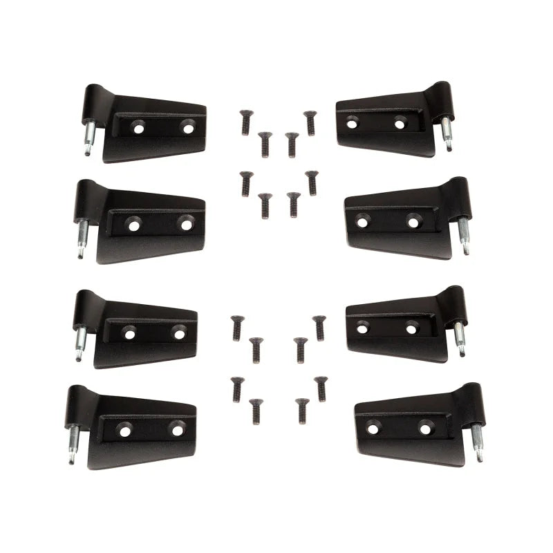 Rugged Ridge 07-18 Jeep Wrangler JK 4-Door Door Hinge Kit - Main Product View