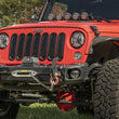 Load image into Gallery viewer, Rugged Ridge 07-18 Jeep Wrangler JK Arcus Front Bumper Set w/Tray &amp; Hooks - Side View