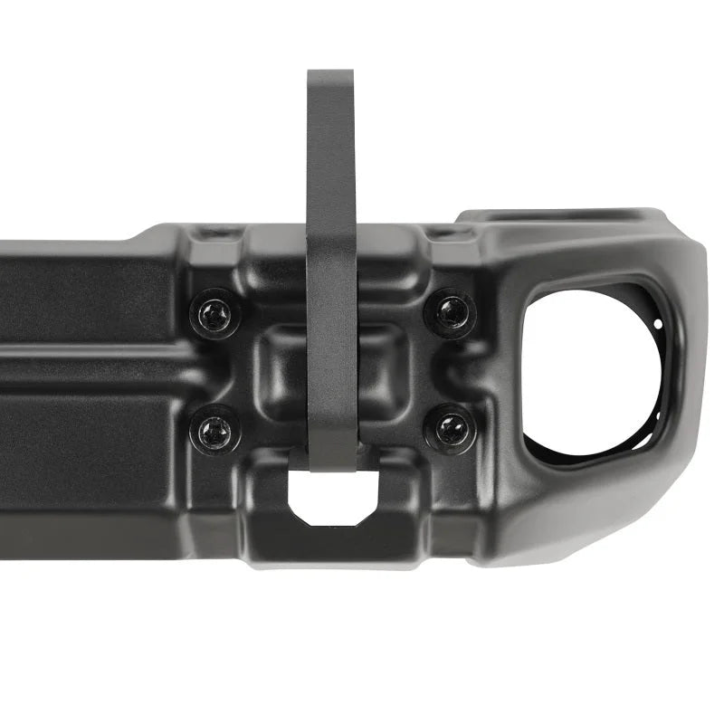 Rugged Ridge 07-18 Jeep Wrangler JK Arcus Front Bumper Set w/Tray & Hooks - Additional View 5