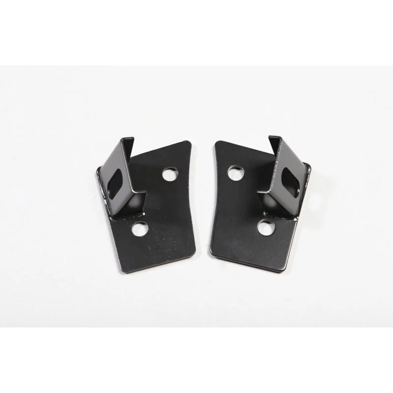 Rugged Ridge 07-18 Jeep Wrangler JK Back Windshield Aux. Light Mounting Brackets - Main Product View