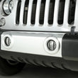 Load image into Gallery viewer, Rugged Ridge 07-18 Jeep Wrangler JK Black Fog Light Euro Guards - Side View