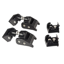 Load image into Gallery viewer, Rugged Ridge 07-18 Jeep Wrangler JK Black Hood Catches - Main Product View