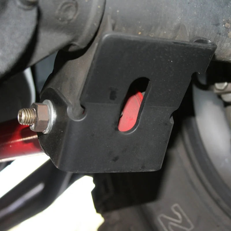 Rugged Ridge 07-18 Jeep Wrangler JK Front Lower Control Arm Skid Plates - Side View