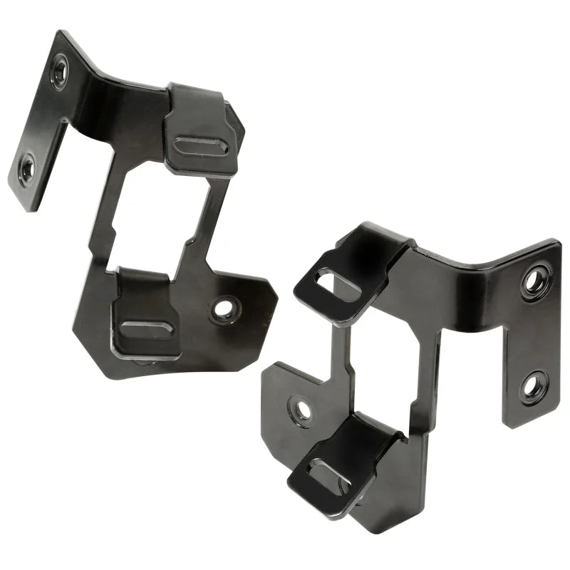 Rugged Ridge 07-18 Jeep Wrangler JK Semi-Gloss Black A Pillar Light Mount - Main Product View