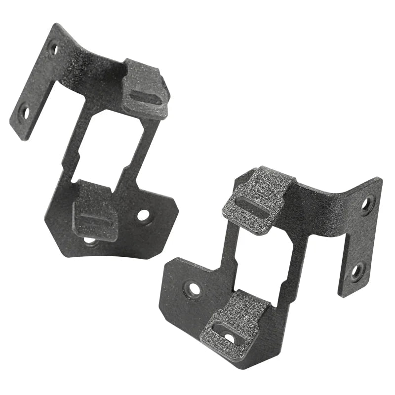 Rugged Ridge 07-18 Jeep Wrangler JK Textured Black A Pillar Light Mount - Main Product View