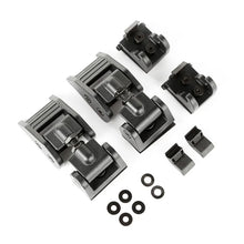 Load image into Gallery viewer, Rugged Ridge 07-18 Jeep Wrangler JK Textured Black Hood Catches - Main Product View
