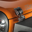 Load image into Gallery viewer, Rugged Ridge 07-18 Jeep Wrangler JK Textured Black Hood Catches - Back View