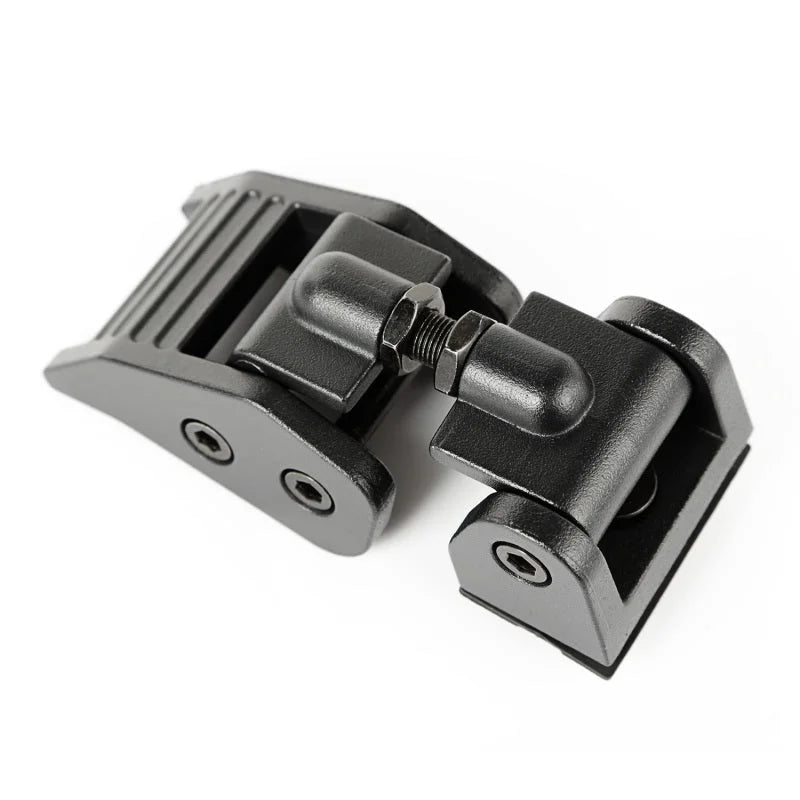 Rugged Ridge 07-18 Jeep Wrangler JK Textured Black Hood Catches - Additional View 5