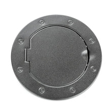 Load image into Gallery viewer, Rugged Ridge 07-18 Jeep Wrangler JK Textured Black Non-Locking Gas Cap Door - Main Product View