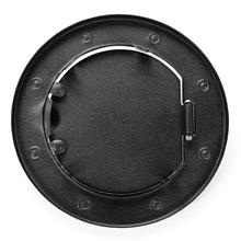 Load image into Gallery viewer, Rugged Ridge 07-18 Jeep Wrangler JK Textured Black Non-Locking Gas Cap Door - Detail View