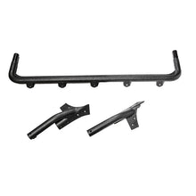 Load image into Gallery viewer, Rugged Ridge 07-18 Jeep Wrangler JK Textured Black Windshield Mount Light Bar - Main Product View