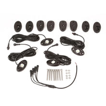 Load image into Gallery viewer, Rugged Ridge 07-18 Jeep Wrangler JK White 4-Piece LED Rock Light Kit - Main Product View