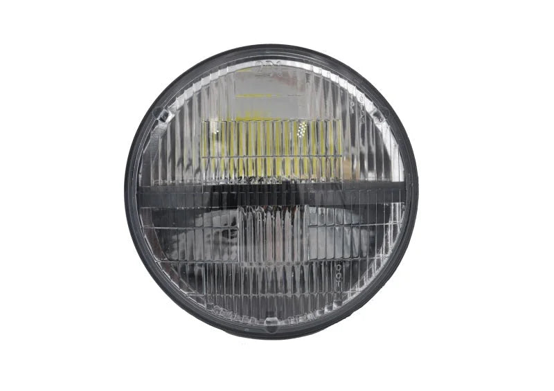 Rugged Ridge 07-18 Jeep Wrangler JK/JKU / 04-06 LJ / 97-06 TJ Sealed Beam LED Headlights 7in. (1pc) - Back View