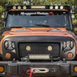 Load image into Gallery viewer, Rugged Ridge 07-18 Jeep Wrangler JK/JKU Textured Black Elite Headlight Euro Guards - Additional View 5