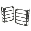 Load image into Gallery viewer, Rugged Ridge 07-18 Jeep Wrangler Textured Black Tail Light Euro Guards - Main Product View