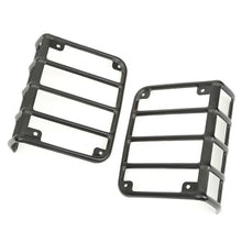 Load image into Gallery viewer, Rugged Ridge 07-18 Jeep Wrangler Textured Black Tail Light Euro Guards - Detail View