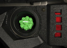 Load image into Gallery viewer, Rugged Ridge 07-20 Jeep Wrangler JK/JL / 2020 Gladiator JT Elite Aluminum Fuel Cap Green - Side View