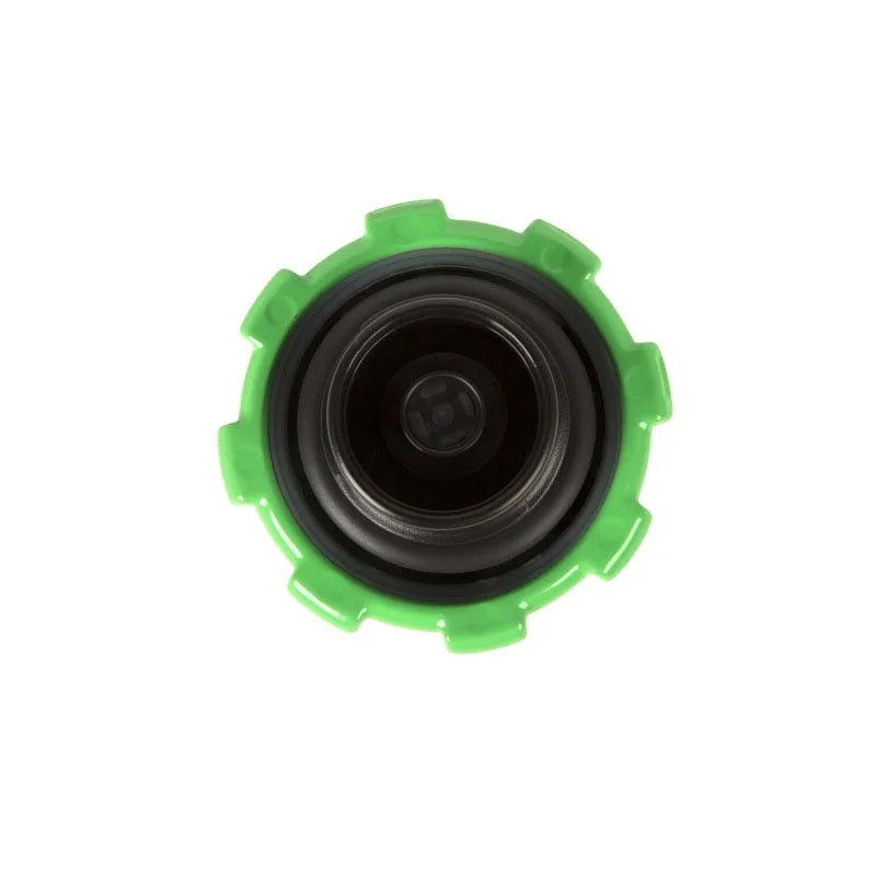 Rugged Ridge 07-20 Jeep Wrangler JK/JL / 2020 Gladiator JT Elite Aluminum Fuel Cap Green - Detail View