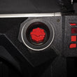 Load image into Gallery viewer, Rugged Ridge 07-20 Jeep Wrangler JK/JL / 2020 Gladiator JT Red Aluminum Elite Fuel Cap - Side View