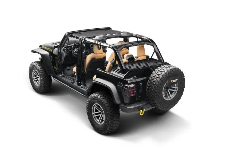 Rugged Ridge 07-21 Wrangler JK/JL 4-Door Interior Storage Rack - Main Product View