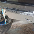 Load image into Gallery viewer, Rugged Ridge 07-23 Jeep Wrangler JK/JKU/JL/JLU &amp; 20-23 Gladiator Hitch Skid Plate 2in. Rec - Tex Blk - Side View