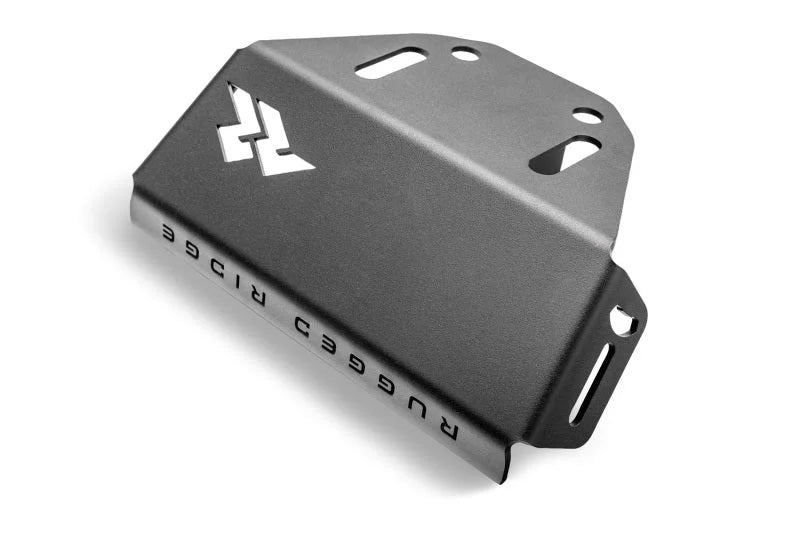 Rugged Ridge 07-23 Jeep Wrangler JK/JKU/JL/JLU & 20-23 Gladiator Hitch Skid Plate 2in. Rec - Tex Blk - Additional View 5