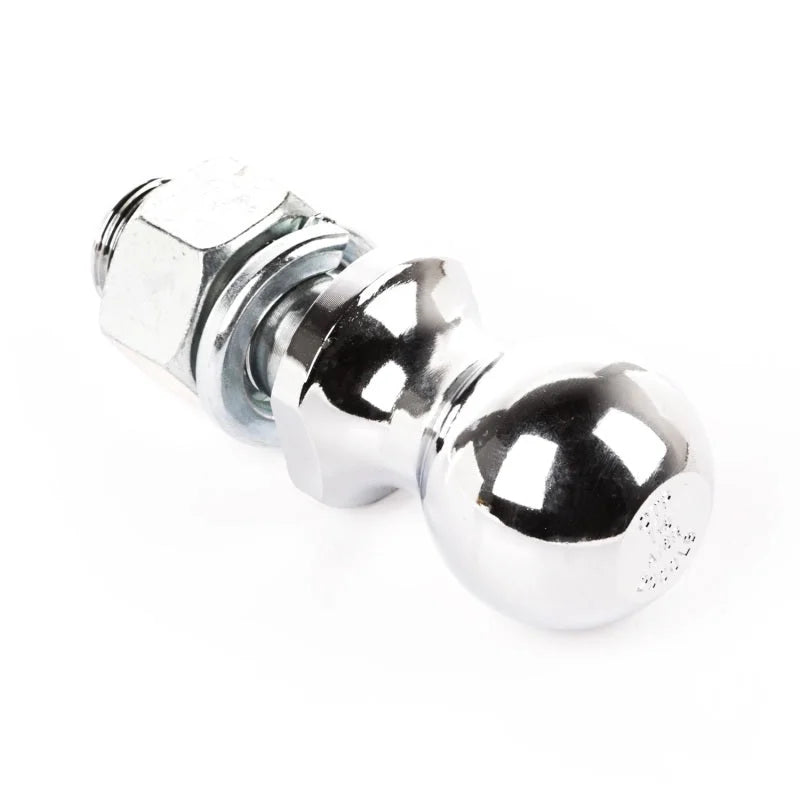 Rugged Ridge 1-7/8in Trailer Hitch Ball 1in Dia Shank Chrome - Detail View
