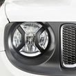 Load image into Gallery viewer, Rugged Ridge 15-18 Jeep Renegade BU Black Headlight Euro Guards Texture - Back View